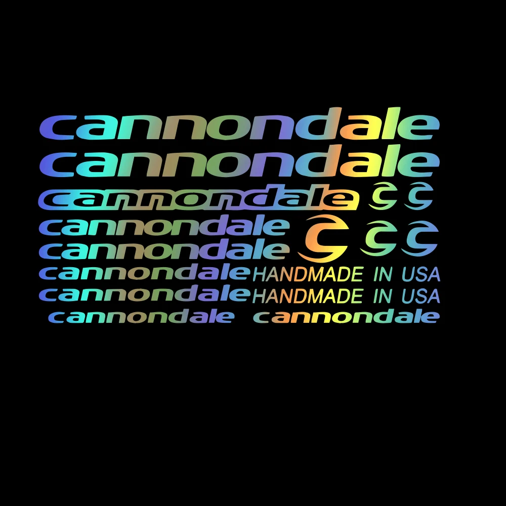

Bike Mountainbike Cycling Decorative Stickers for CANNONDALE Accessories Decor of Mtb Racing DIY Stickers Frame Road Car Decal