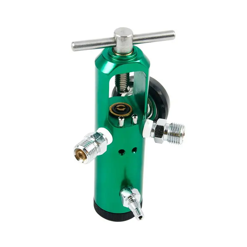 CGA870 Medical Gas Oxygen Pressure Regulator with Two Check Valve For Hospital 0-15L