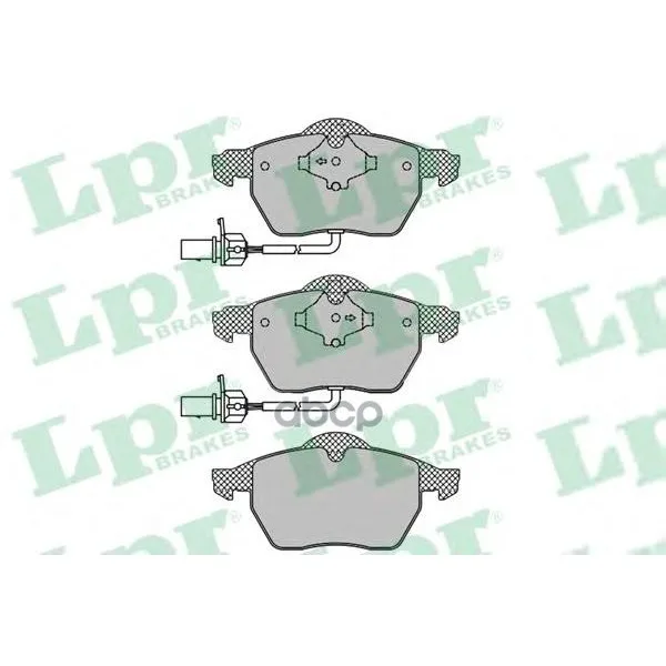 Колодки Тормозные Audi A4/A6/Volkswagen Passat 97 Передние Lpr 05p1119 Lpr арт. 05P1119