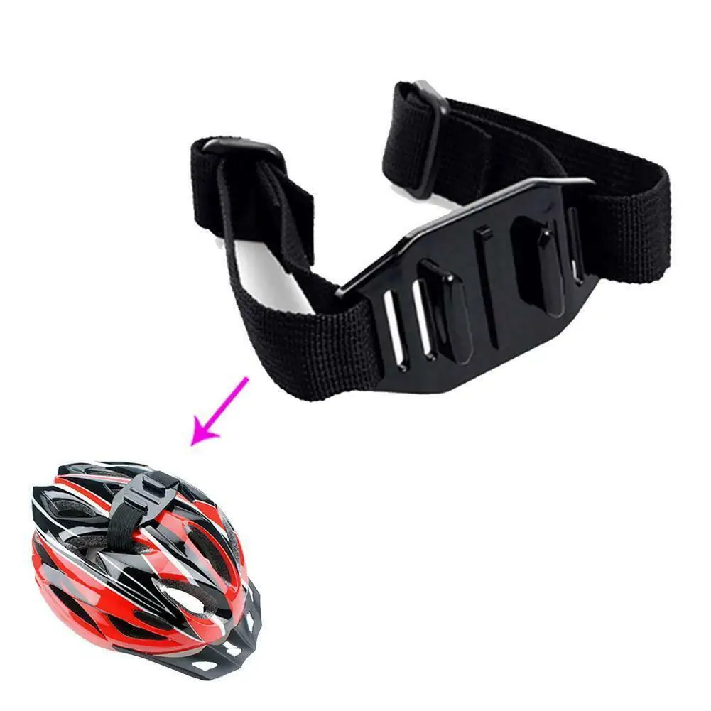 Велосипедный шлем вентиляционная повязка на голову для безопасности адаптер крепление Спортивная камера шлем кронштейн ремень