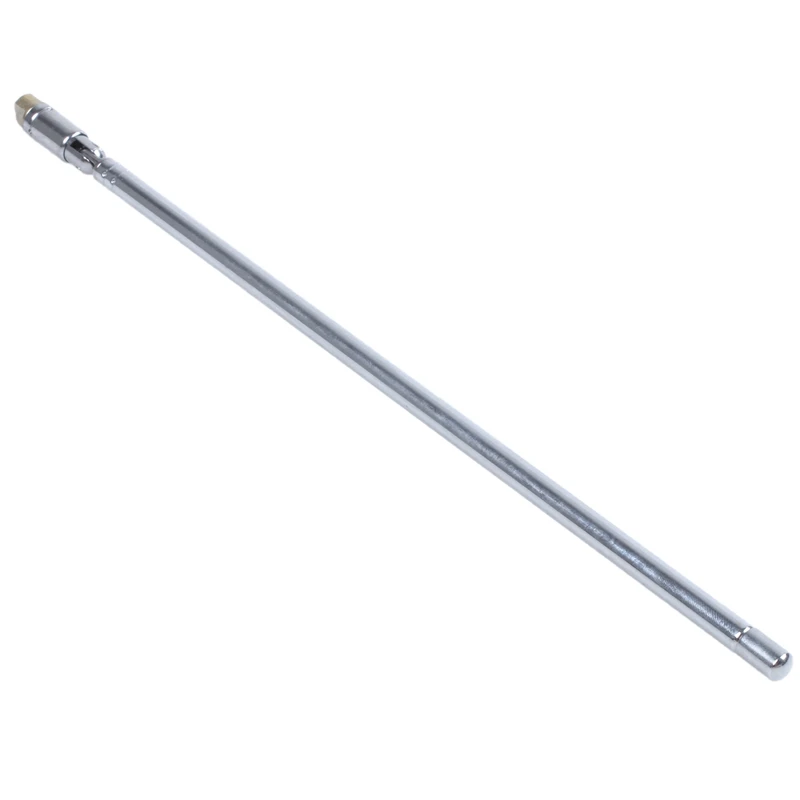 New 22 cm DAB radio, 100 centimeters of television 6 part telescopic antenna aerial silver