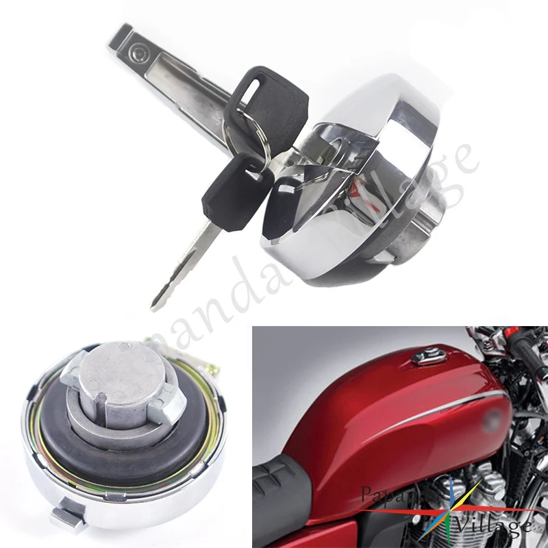 

Motorcycle Cafe Racer Gas Fuel Tank Cap Cover Lock For Honda VLX 400 CB 125S 125TT 450SC 650 650C 750C 900C 1000C CBT125 CBX