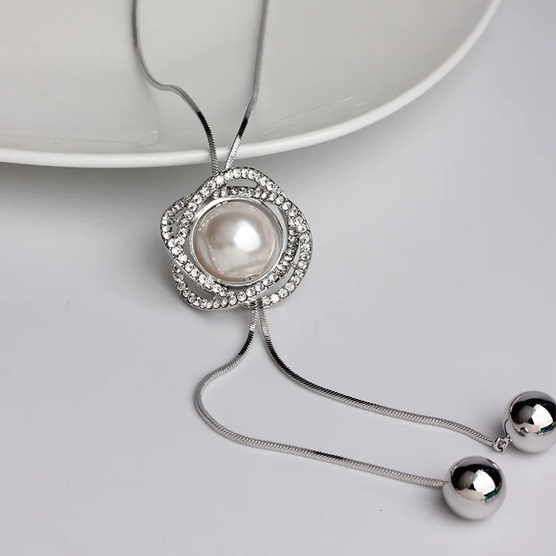 Длинное ожерелье s& Кулоны для женщин макси Кольер Femme Геометрическая цепочка модное ожерелье массивные аксессуары ювелирные изделия
