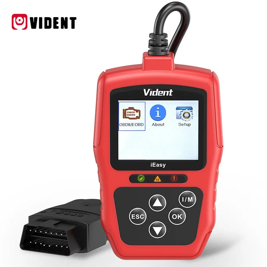 Считыватель кодов VIDENT iEasy300 CAN OBDII/EOBD бесплатно обновляется онлайн в течение 3 лет