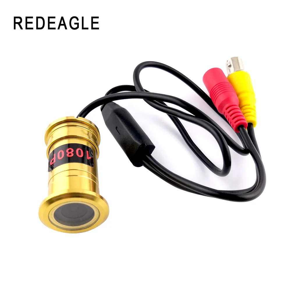 

EDEAGLE 1080P HD AHD Camera Wired Door Eye Hole Peephole Video Security Camera 2MP Color AHD Cameras Metal Body