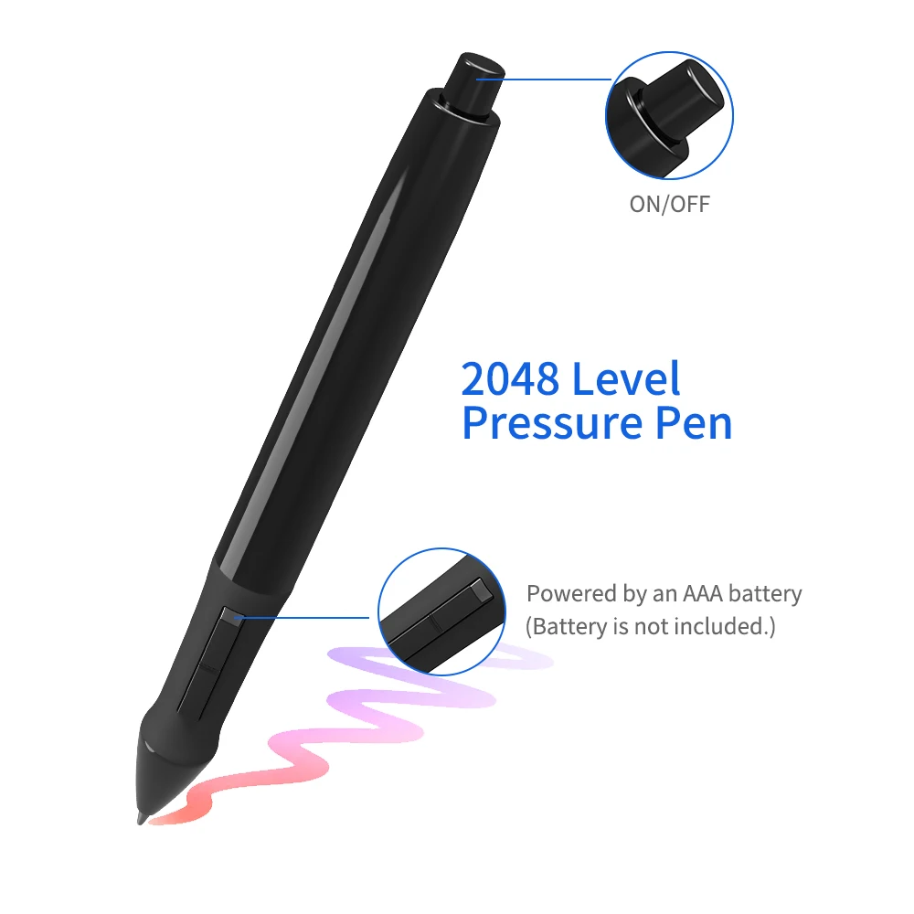 Huion H420 4x2 23 дюймов профессиональный графический планшет для рисования подписная