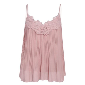 

Spaghetti Strap lace tank Top Women Basic Cami Sleeveless chiffon Tank Tops Summer Camisole Vest