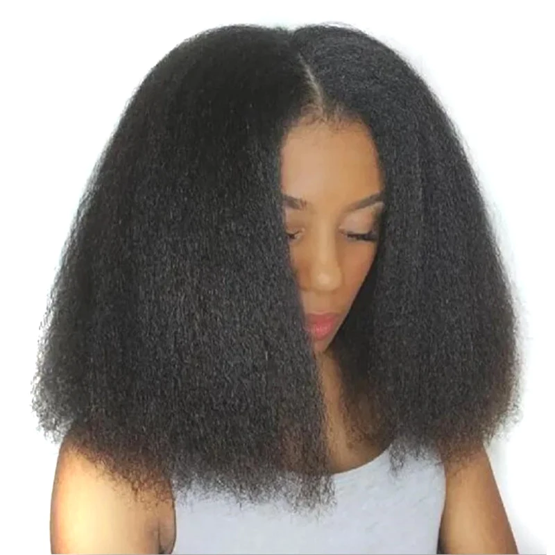 14 inch kinky straight hair Clearance