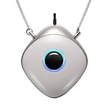 Personal Travel Portable Air Purifier Negative Ion Purifier Necklace Suitable for Children and Adults