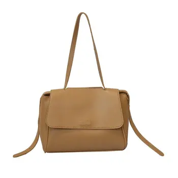 

Crossbody Easy Matching Solid Messenger Bag Fashion Large Capacity Lady Shoulder Bags for Women 2020 New In