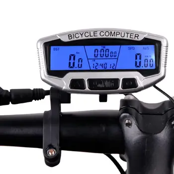 

Wired LCD Display Bicycle Bike Cycling Computer Odometer Speedometer Stopwatch