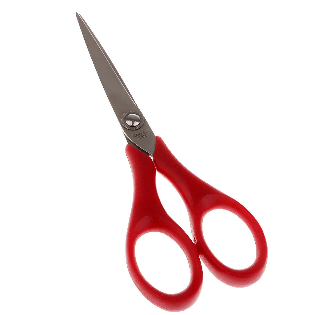 Stainless Steel Tailors Scissors Sewing Dressmaking Shears Random Color Cross Stitch Embroidery Scissors Paper Shears 17 cm