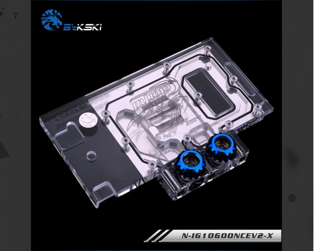 Bykski N-IG1060ONCEV2-X, полное покрытие видеокарты блок водяного охлаждения RGB/RBW для красочных GTX1060 игр