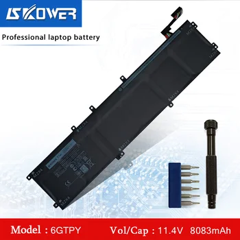 

97Wh Battery For Dell XPS 15 9560 9570 6GTPY 5041C 5D91C 5XJ28 H5H20 + Free Tool