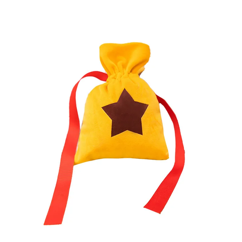 Animal Crossing Drawstring Bag New Horizons Drawstring Bell Bag Coin Purse Game Cosplay Props Sack Bag Laminated drawstring bag 5