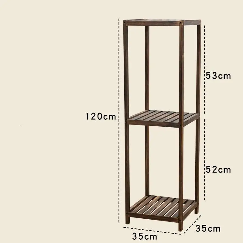 Version D Деревянные полки для Etagere Plante Estante Para Plantas Dekoration балкон открытый цветок стенд Stojak Na Kwiaty завод полка - Цвет: Version D