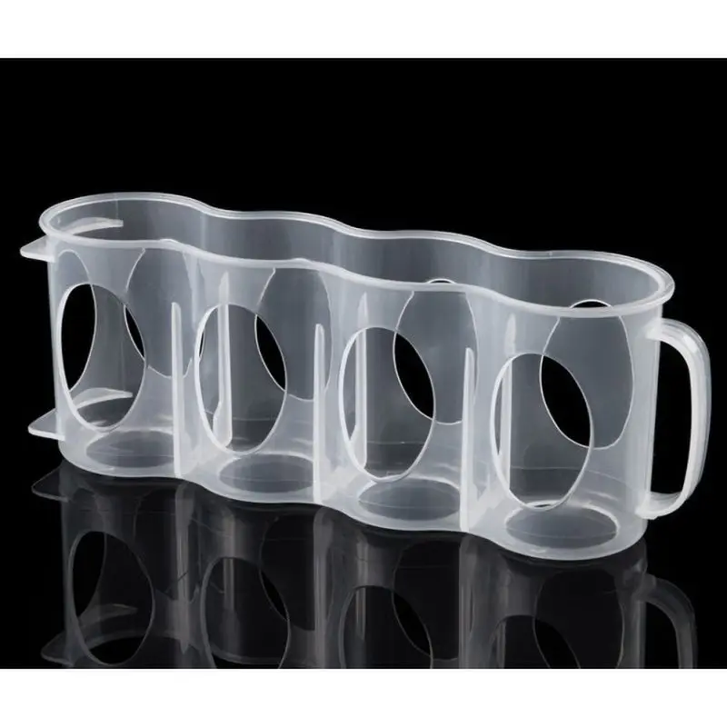 Refrigerator Can Holder Portable Fridge Beer Can Rack 4 Dividers