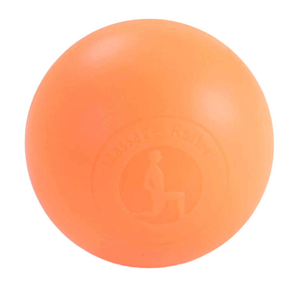 Silicone Yoga Lacrosse Ball Myofascial Deep Tissue Pressure Ease Trigger Point Treatment