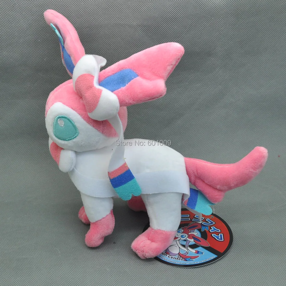 10/лот 2 стиля Sylveon 15-20 см Плюшевые игрушки куклы в розницу