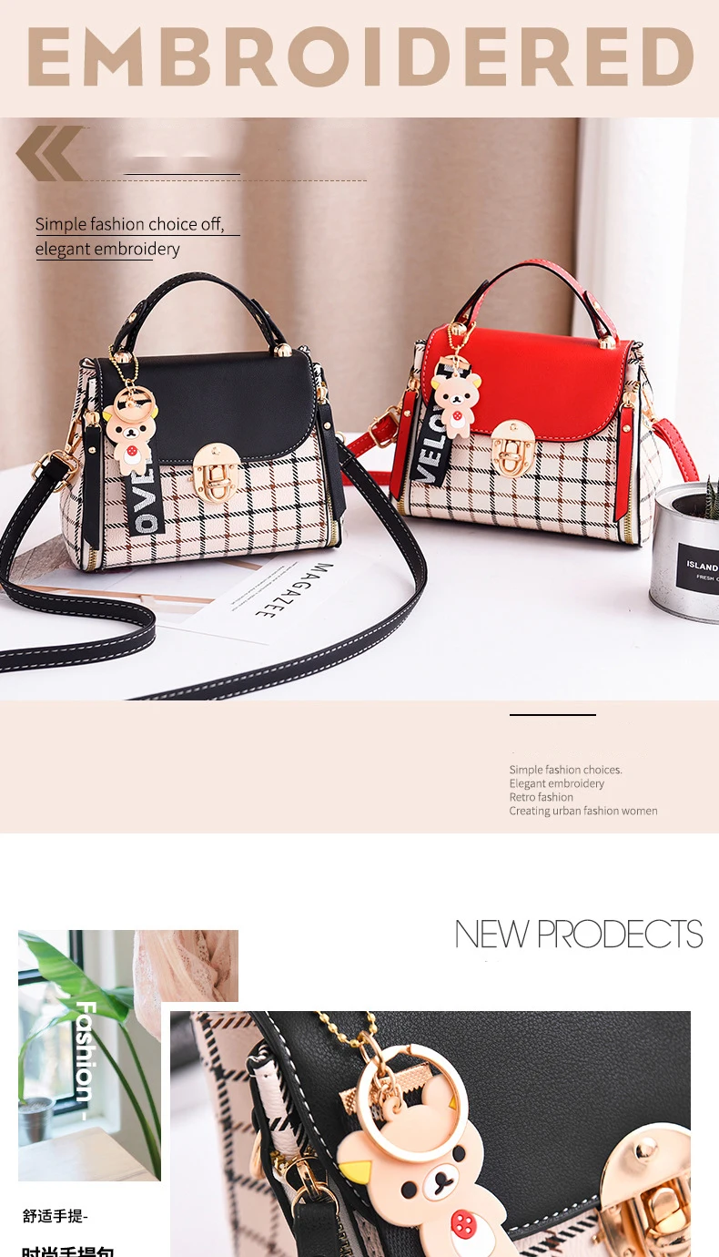 Bolsas feminina, сумка-мессенджер, новинка, женская сумка, Корейская версия, маленькая, свежая, модная сумка, клатч, сумка через плечо
