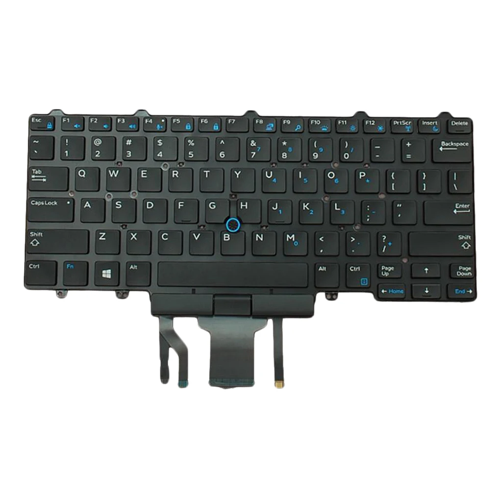 США Макет Ноутбук с подсветкой замена клавиатуры для Dell широта E5450 16031502186 0D19TR Ноутбуки Клавиатура Новый