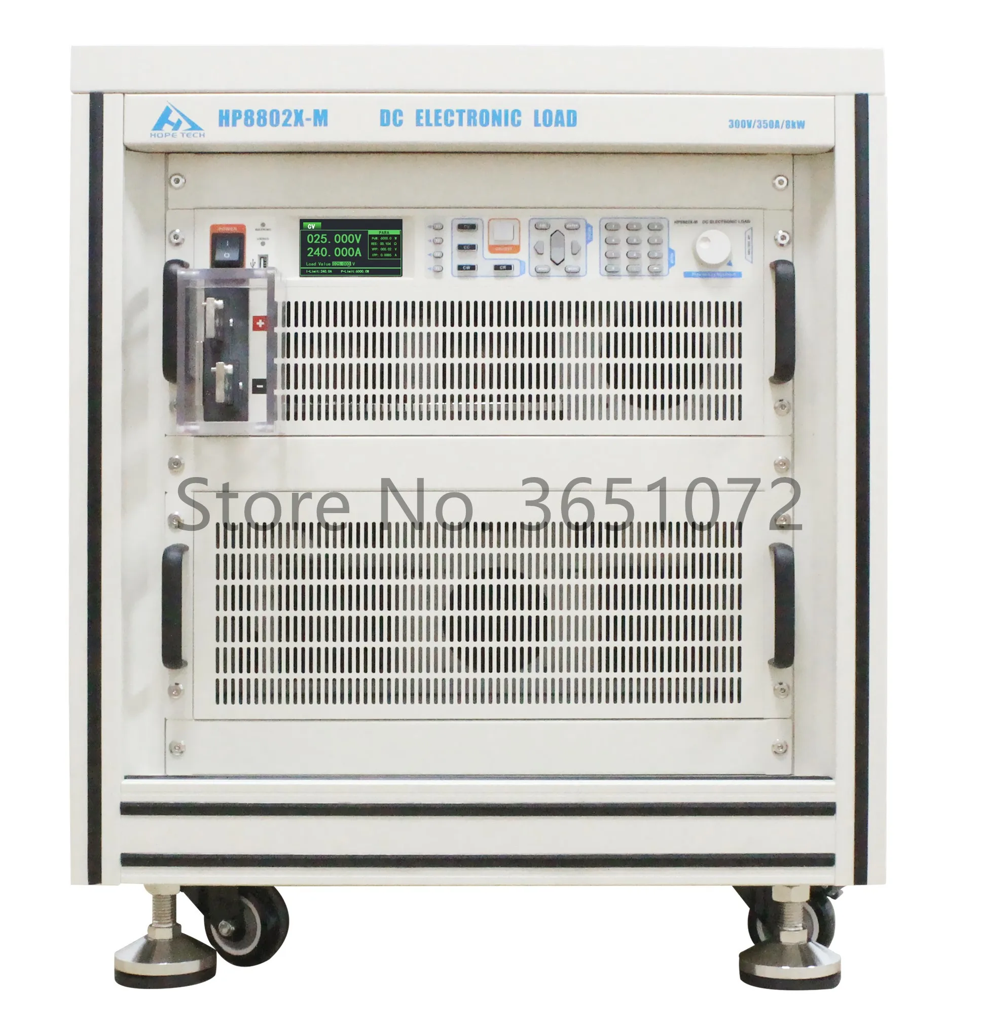 

HP8802-M Programmable DC Electronic Load 150V/240A/8000W Battery Discharge Tester