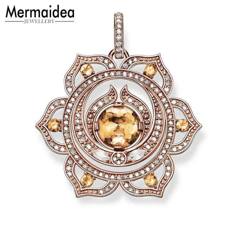 Кулон SPLENIC CHAKR 2020 Брендовое посеребренное Ювелирное Украшение стиль Bijoux ожерелье