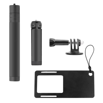 

FULL-2 Set Accessories: 1 Set Extended Long Self-Timer Artifact Underwater Motion Camera Fixed Support Clip Tripod & 1 Set Alumi