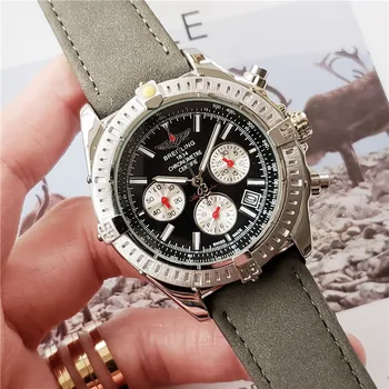 

ZO86 Breitling- Fashion classic luxury brand all pointer working watch high quality precision Wrist watch