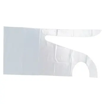 

Flat Pack and Roll of Disposable Plastic Aprons High Density Polythene Plastic apron Home Kitchen Thicken Aprons