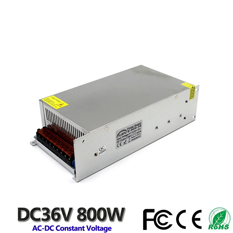 

Lighting Lamps Power Supply Motor Engines Waterproof Safe DC36V 800W Equipment