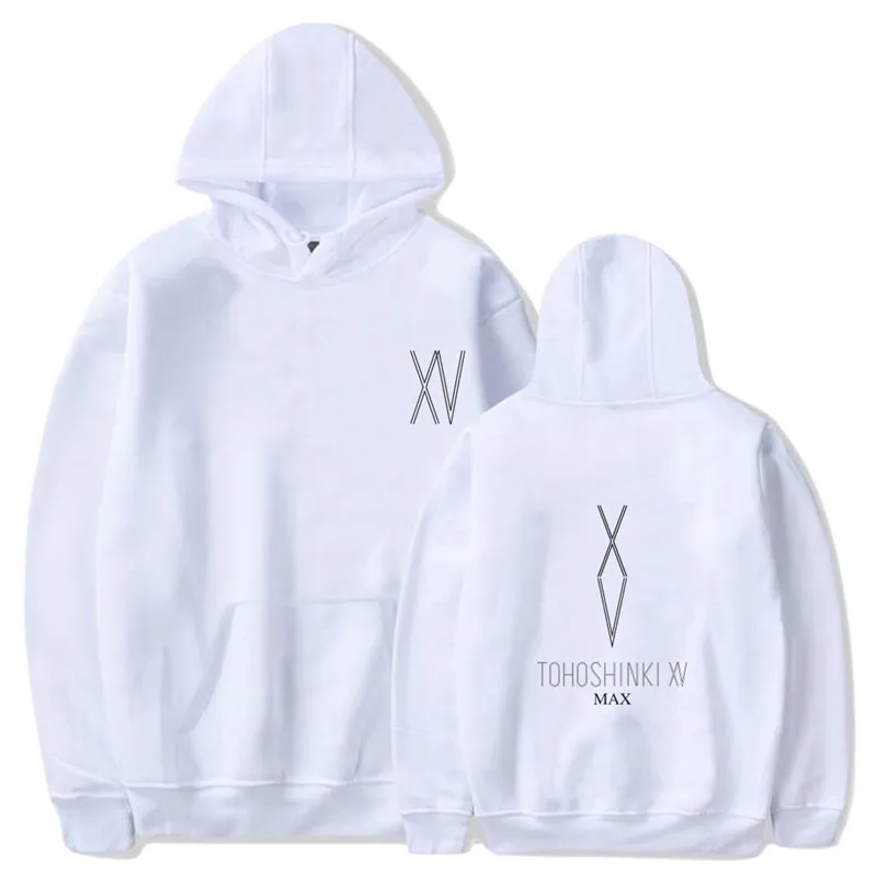 MAX White TVXQ, 15 лет, U-KNOW, MAX, длинный рукав, толстовка с капюшоном, Kpop, худи, пуловеры оверсайз, толстовки, PG098 - Цвет: MAX White