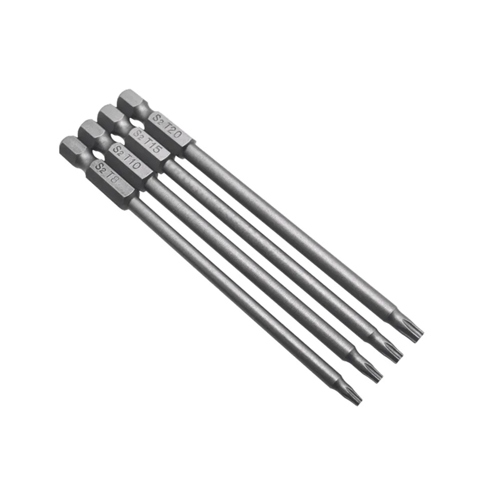 16 шт. отвертка Биты Torx Шестигранная шлицевая крестовина 100 мм набор тюнинг Ремонт восстановление