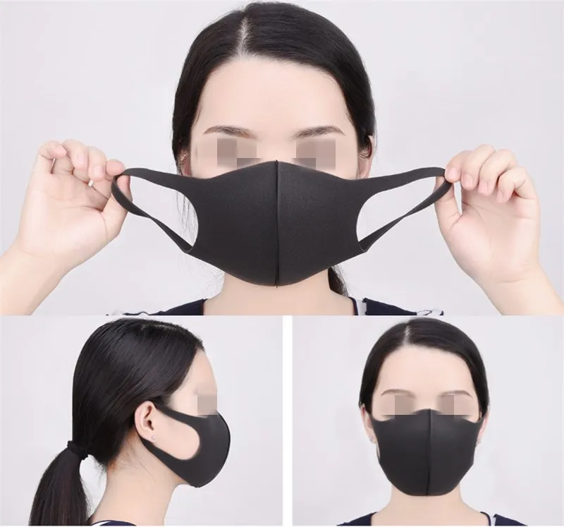 DR. ROOS 1 шт./пакет pm2.5 маска для взрослых защита от пыли и ветра эффективная изоляция черная полиэфирная хлопковая маска для путешествий