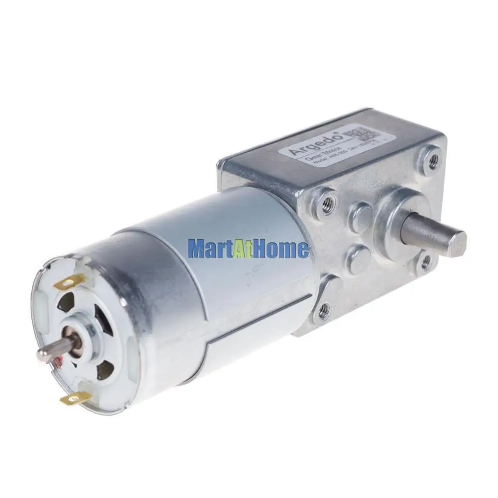 Двойной вал турбинный червячный привод DC шестерни ed Мотор 12V 24V 12~ 470 RPM вал 8mm высокий крутящий момент Реверсивный самоблокирующийся замок