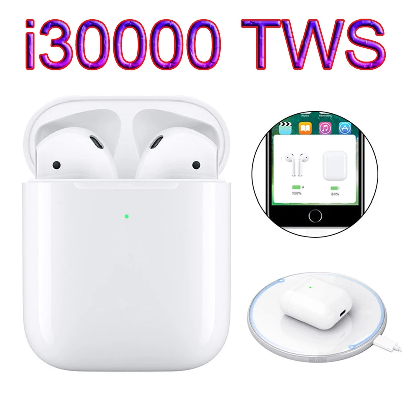 

i30000 tws 1:1 Wireless Bluetooth Earphone 6D Super Bass PK i200tws W1 H1 Chip i10 i80 i100 i200 i500 i1000 i10000 i20000 tws