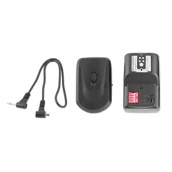 

Wireless Camera Flash Trigger 16 Channels Remote Speedlight Synchronizer Transmitter Receiver for Nikon Canon Sony DSLR Camera