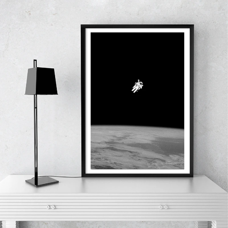 Spaceman Canvas Painting Home Decor