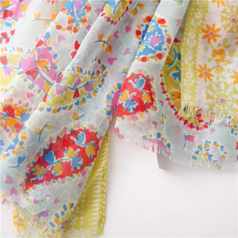 bufandas invierno mujer women's autumn winter Japanese style fresh long yellow PRINT scarf Pashminas Sjaal Muslim Hijab Snood |