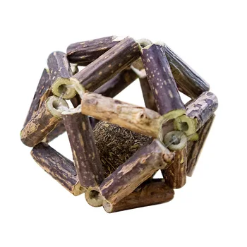 

Uncarded exquisite ball wood Tendon cat mint cat grass cat funny cat toy self-help artifact spherical