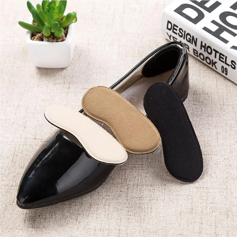 10 Uds = 5 pares de zapatos insertar plantillas Protector de talones antideslizante almohadillas confort Liners talón del cojín Invisible de plantilla