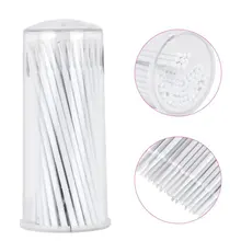 Вышивальные ватные палочки наращивание ресниц клей для удаления ресниц средство для удаления пасты чистящий стержень ватные палочки