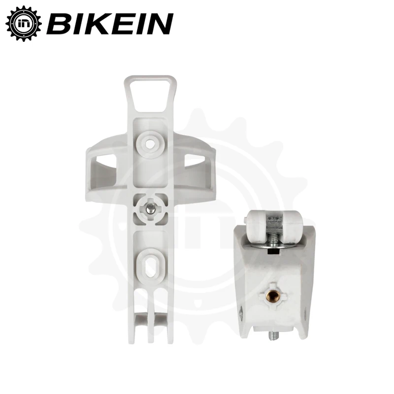 BIKEIN-360 Вращающийся велосипедный мотоциклетный держатель для бутылок(Велоспорт) велосипедный пластиковый быстросъемный держатель для бутылок белого цвета 122 г