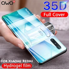 35D Full Cover Hydrogel Film For Xiaomi Redmi Note