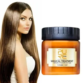 

Magical Keratin Repair Hair Mask Treatment Conditioner Frizz Moisturizing For Damaged Care 5 Dry Ointment Hair Seconds Hair M5R9