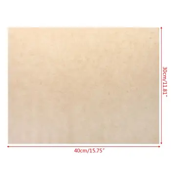 

100pcs Unbleached Parchment Paper Sheets For Baking Non-Stick Kitchen Tool 12x16in M0XD