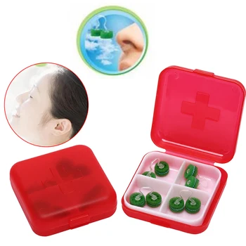 

4Pairs Nasal Filters Safe Invisible Dust Mask Pollen Allergy Mask Comfortable Nose Filters Haze Pm2.5 Flu Protection Filter