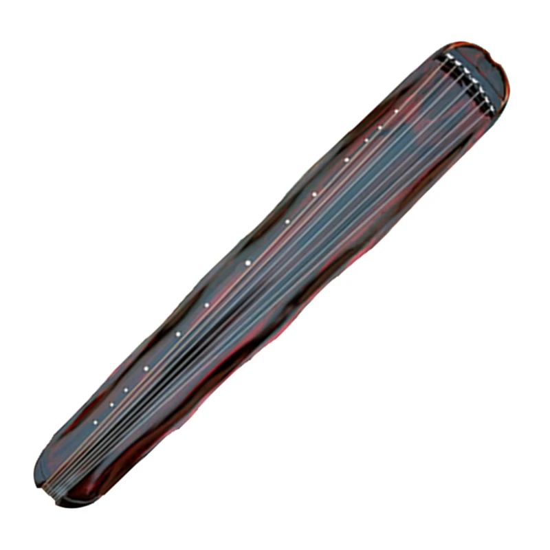 JLM Advanced Guqin old House beam fir Banana Leaf cinnabar Style 7 Strings Zither Professional Chinese Musical Instrument