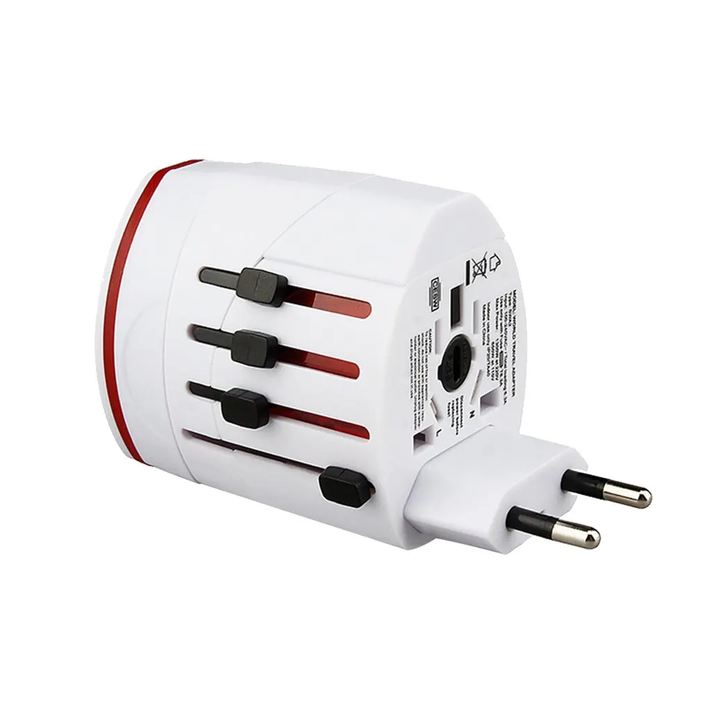 2.1A двойной Usb порт конверсионная розетка универсальное преобразование мир Путешествия адаптер питания вилка многофункциональная конверсионная розетка