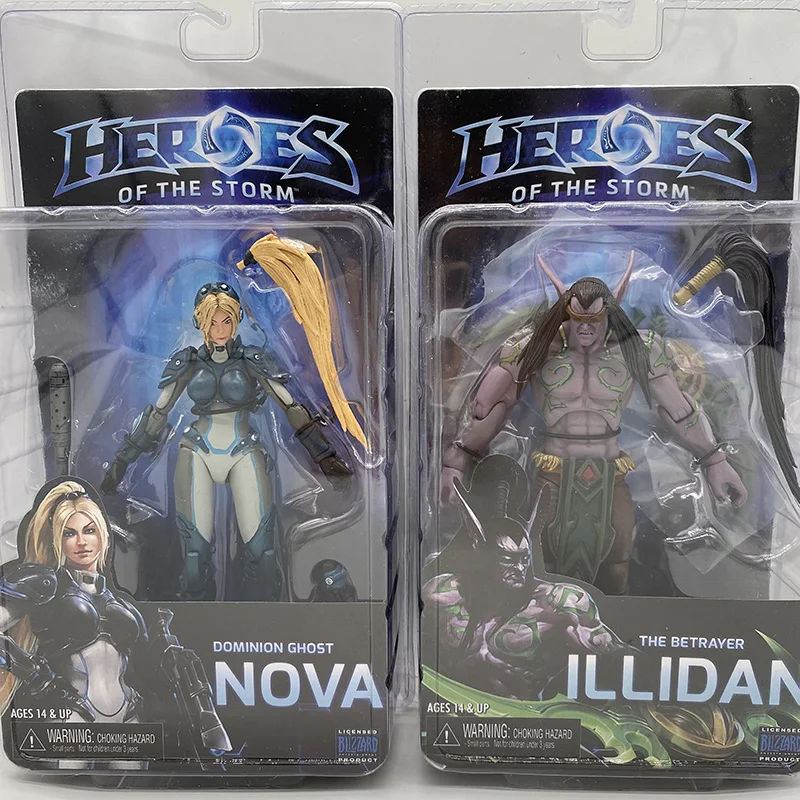 &quotHeroes Of The Storm&quot Сильвана Nova Тираэль артасов иллидана ПВХ движущаяся фигурка